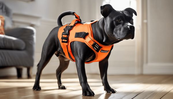Harnais staffie solide : conseils pour un choix sécurisé et confortable