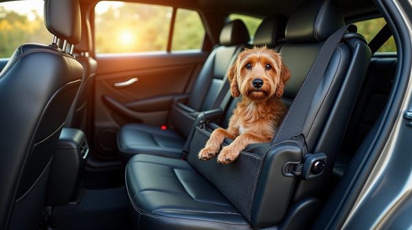 Protection siège voiture chien durable : préserver votre auto et le bien-être canin